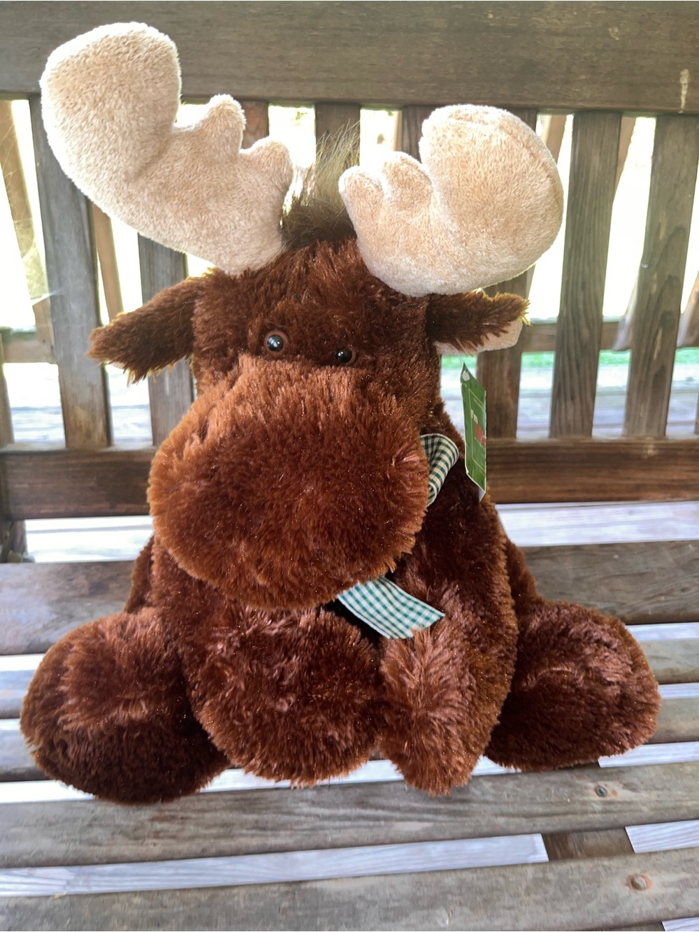 Large stuffed moose plush stuffed animal NWT